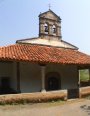 Arco triunfal, Bóveda de cañón, Cabecera, Canecillos y Cornisa